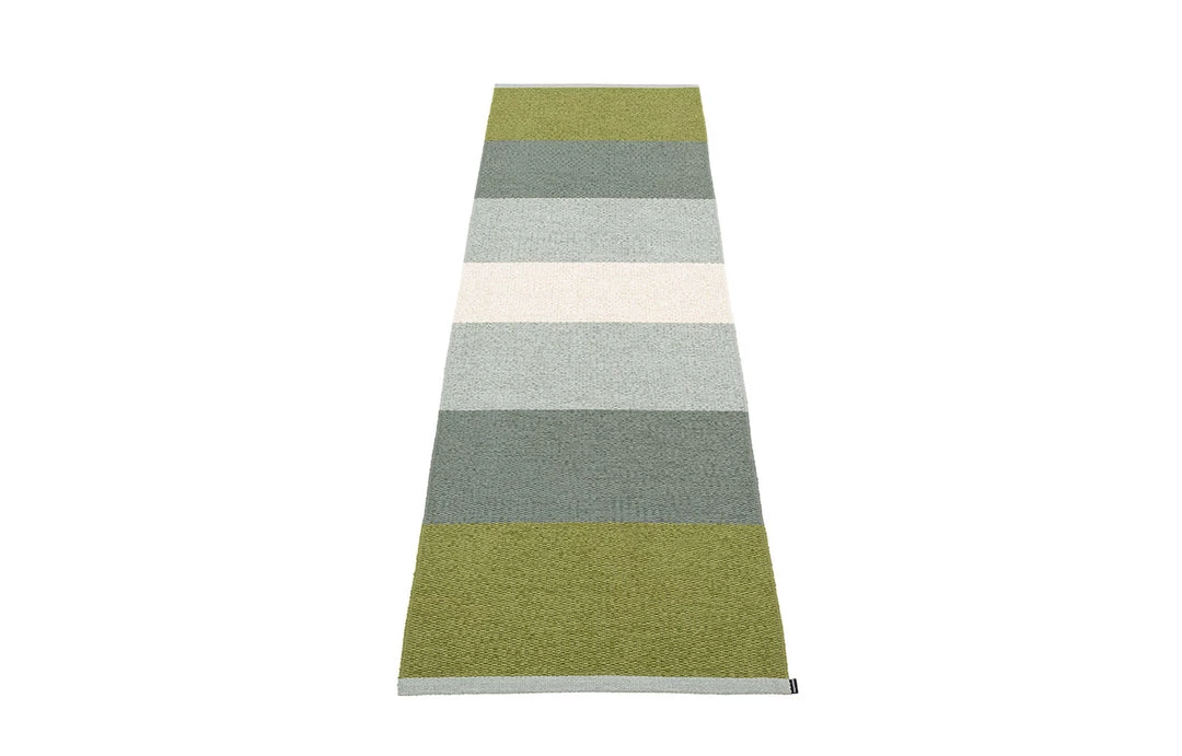 Pappelina Kim Olive Plastic Rug 3 Pappelina Kim Olive Plastic Rug
