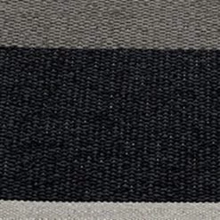 Pappelina Kim Black Plastic Rug