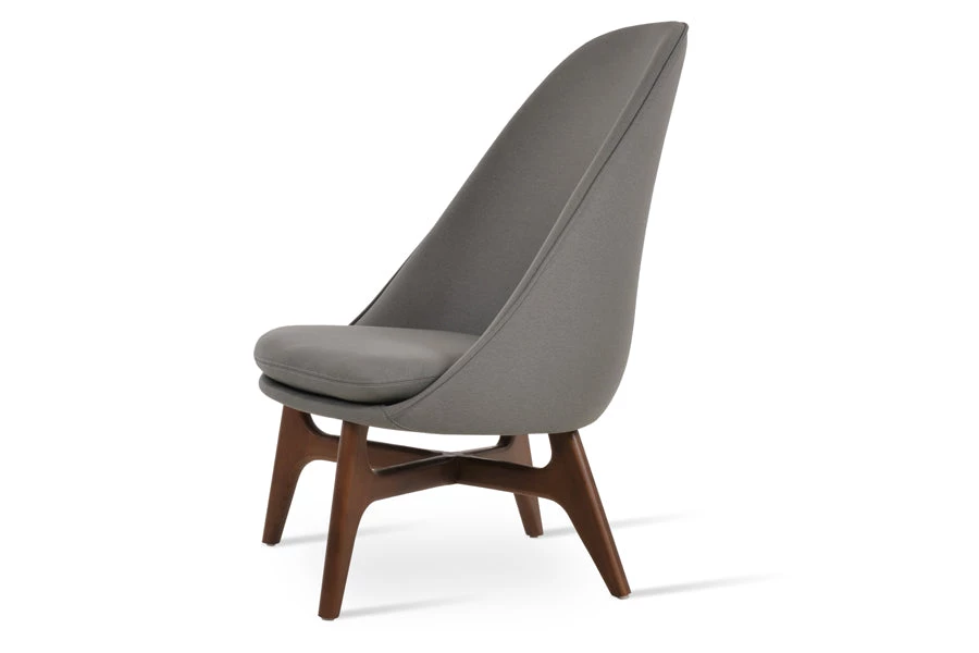 SohoConcept Avanos Wood Base Lounge Chair 7 SohoConcept Avanos Wood Base Lounge Chair
