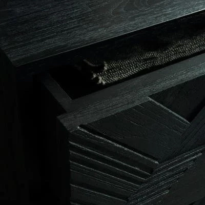 Ethnicraft Graphic Teak Black Chest Of Drawers Modern Bedroom 5 Ethnicraft Graphic Teak Black Chest Of Drawers Modern Bedroom