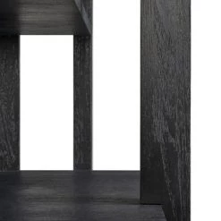 Ethnicraft Teak Abstract Black Column