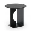 Ethnicraft Arc Teak Black Varnished Side Table