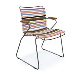 Houe Click Dining Chair With Bamboo Armrests Dining Chairs