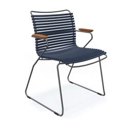 Houe Click Dining Chair With Bamboo Armrests Dining Chairs