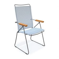 Houe Accent Chairs Click Position Chair With Bamboo Armrests