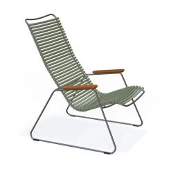 Houe Click Lounge Chair With Bamboo Armrests