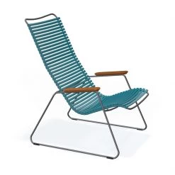 Houe Click Lounge Chair With Bamboo Armrests