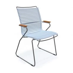 Houe Click Tall Dining Chair With Bamboo Armrests