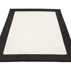 Pappelina Ilda Black & Vanilla Runner Rug