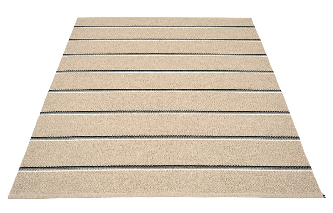 Pappelina Olle Mud & Beige Runner Rug 12 Pappelina Olle Mud & Beige Runner Rug