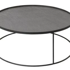 Ethnicraft Round Tray Coffee Table