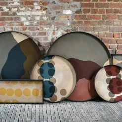 Ethnicraft Sienna Dots Glass Tray