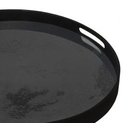 Ethnicraft Charcoal Mirror Tray