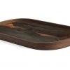 Ethnicraft Bronze Organic Glass Rectangular Valet Tray