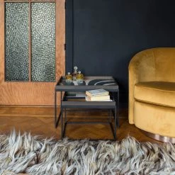 Ethnicraft Tray Coffee Table Set