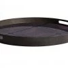 Ethnicraft Midnight Linear Squares Glass Tray
