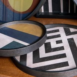 Ethnicraft Geo Study Wooden Valet Tray