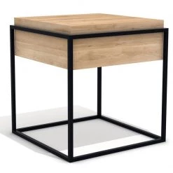 Ethnicraft Accent Tables Monolit Oak Small Side Table
