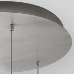 Cerno Modern Lighting 3 Pendant Holes Round Aluminum Canopy