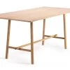 Ethnicraft Profile Oak Varnished High Meeting Table