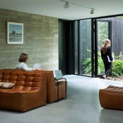 Ethnicraft N701 Oak Varnished Side Table