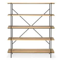 Ethnicraft Modern Office Rise Oak Rack