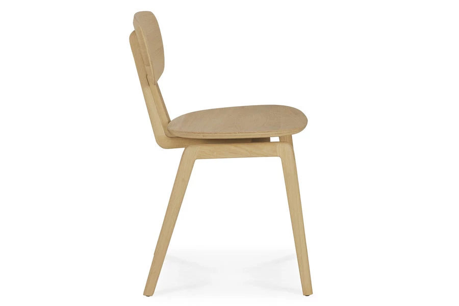 Ethnicraft Modern Dining Oak Pebble Dining Chair 10 Ethnicraft Modern Dining Oak Pebble Dining Chair