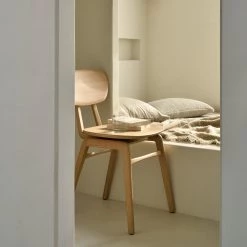 Ethnicraft Modern Dining Oak Pebble Dining Chair 15 Ethnicraft Modern Dining Oak Pebble Dining Chair