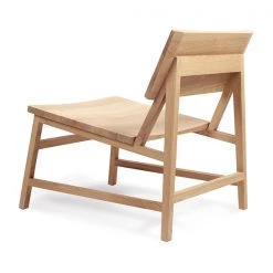 Ethnicraft N2 Oak Lounge Chair 13 Ethnicraft N2 Oak Lounge Chair