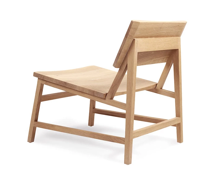 Ethnicraft N2 Oak Lounge Chair 7 Ethnicraft N2 Oak Lounge Chair