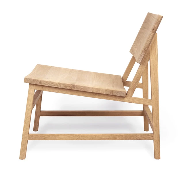 Ethnicraft N2 Oak Lounge Chair 8 Ethnicraft N2 Oak Lounge Chair