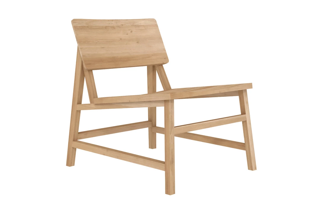 Ethnicraft N2 Oak Lounge Chair 3 Ethnicraft N2 Oak Lounge Chair