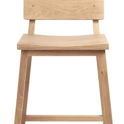 Ethnicraft Bar & Counter Stools N3 Kitchen Oak Counter Stool