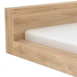 Ethnicraft Madra Oak Bed With Slats Modern Bedroom