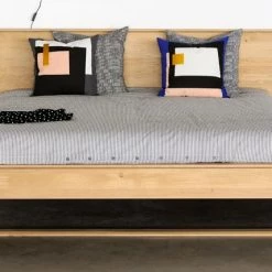 Ethnicraft Nordic II Oak Bed With Slats Modern Bedroom