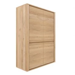 Ethnicraft Modern Dining Shadow Oak Storage Cupboard