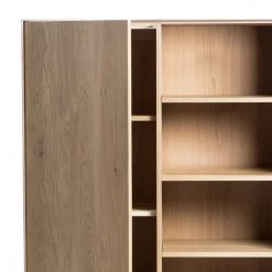 Ethnicraft Whitebird Oak Storage Cupboard Modern Dining