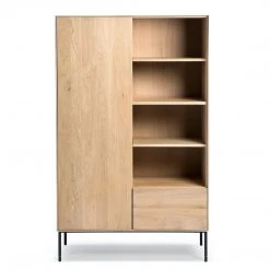 Ethnicraft Whitebird Oak Storage Cupboard Modern Dining