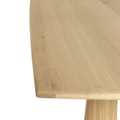 Ethnicraft Oak Geometric Dining Table Modern Dining 15 Ethnicraft Oak Geometric Dining Table Modern Dining