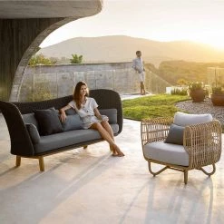 Cane-Line Nest Outdoor Lounge Chair