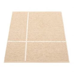 Pappelina Fred Beige & Vanilla Runner Rug