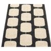 Pappelina Sten Black & Cream Runner Rug