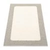 Pappelina Ilda Warm Grey & Vanilla Runner Rug