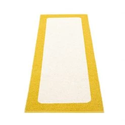 Pappelina Ilda Mustard & Vanilla Runner Rug