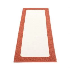 Pappelina Ilda Brick & Vanilla Runner Rug 18 Pappelina Ilda Brick & Vanilla Runner Rug