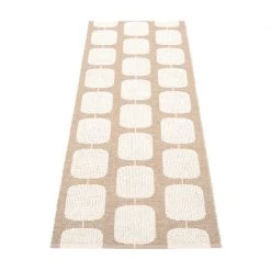 Pappelina Sten Light Nougat & Vanilla Runner Rug