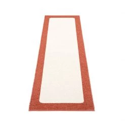 Pappelina Ilda Brick & Vanilla Runner Rug 19 Pappelina Ilda Brick & Vanilla Runner Rug