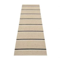Pappelina Olle Mud & Beige Runner Rug 17 Pappelina Olle Mud & Beige Runner Rug