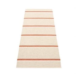 Pappelina Olle Brick & Cream Runner Rug 17 Pappelina Olle Brick & Cream Runner Rug