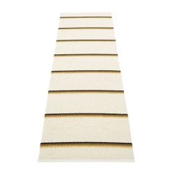 Pappelina Olle Ochre & Vanilla Runner Rug
